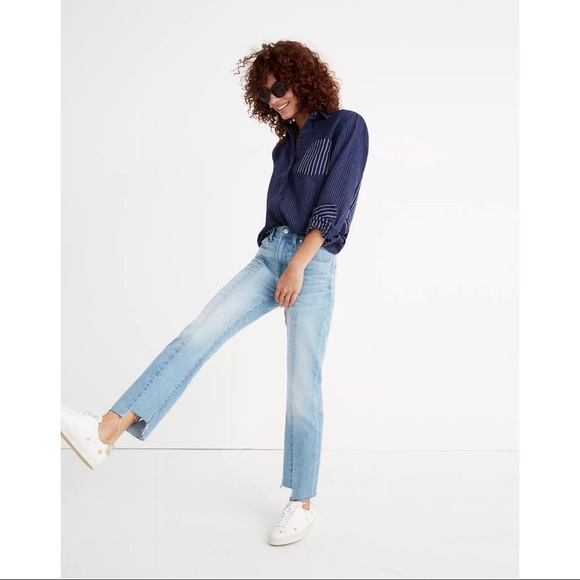 Madewell Cruiser Straight Jeans: Reconstructed Edition - Picture 4 of 12